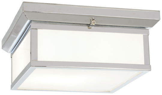 Minka-Lavery - 6919-77 - Two Light Flush Mount - Chrome