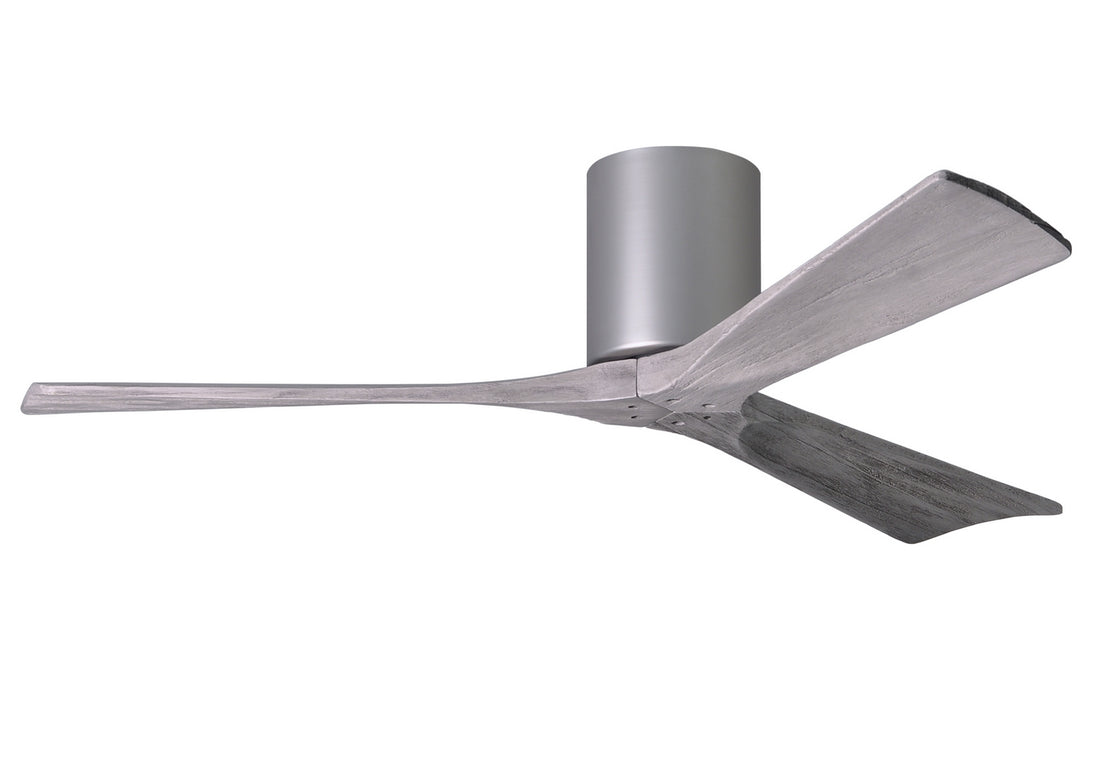 Matthews Fan Company - IR3H-BN-BW-52 - 52"Ceiling Fan - Irene - Brushed Nickel