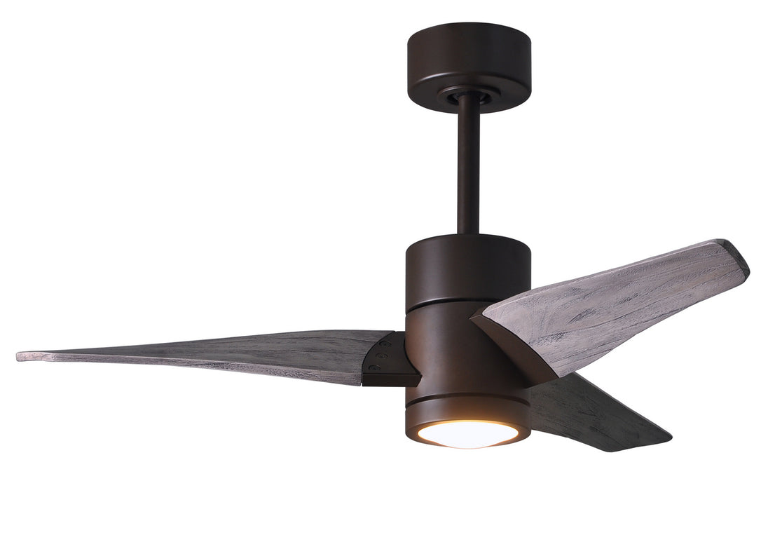 Matthews Fan Company - SJ-TB-BW-42 - 42"Ceiling Fan - Super Janet - Textured Bronze