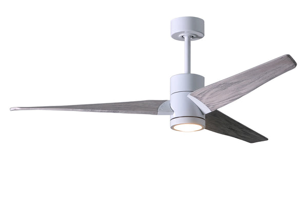 Matthews Fan Company - SJ-WH-BW-60 - 60"Ceiling Fan - Super Janet - Gloss White