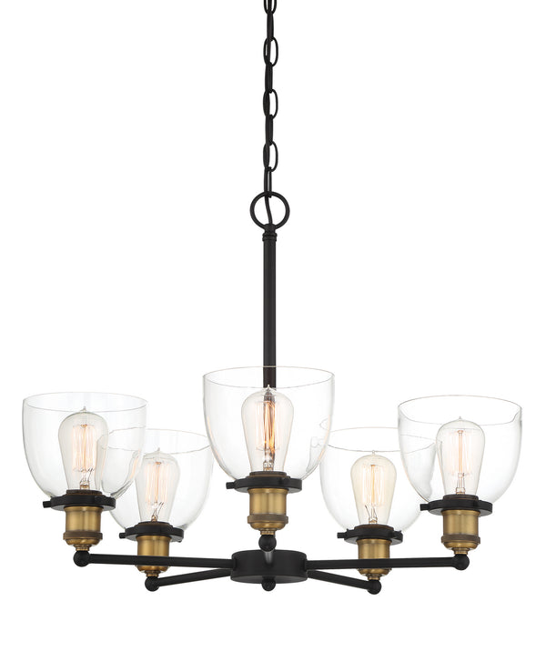 Designers Fountain - 92685-VB - Five Light Chandelier - Bryson - Vintage Bronze