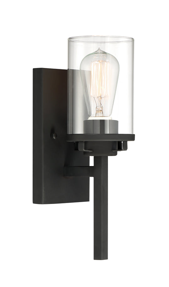 Designers Fountain - 93301-BK - One Light Wall Sconce - Jedrek - Black