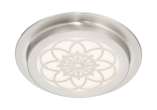 Designers Fountain - LED1291-SP - LED Flushmount - Deco Edge - Satin Platinum