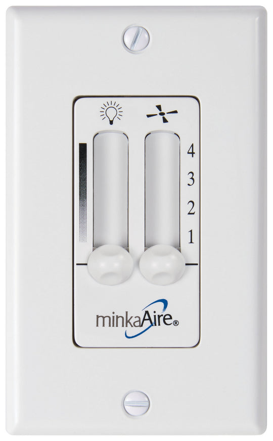 Minka Aire - WC110L - Wall Mount Fan Control - White