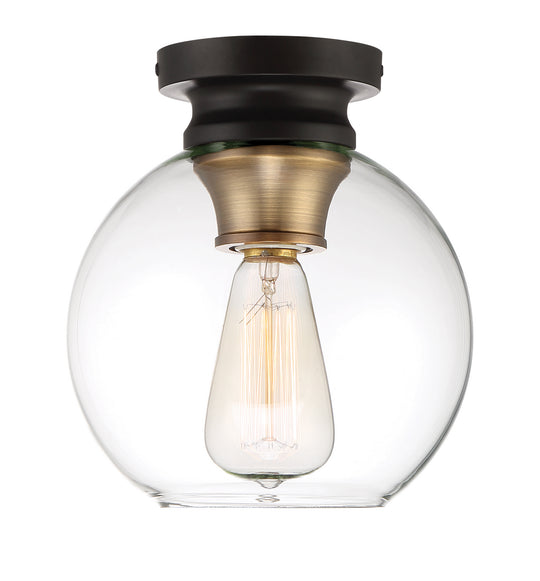 Designers Fountain - 1262-VB - One Light Flushmount - Ella - Vintage Bronze