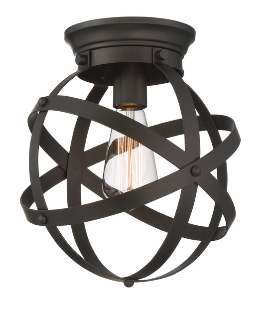Designers Fountain - 1263-ORB - One Light Flushmount - Eli - Oil Rubbed Bronze