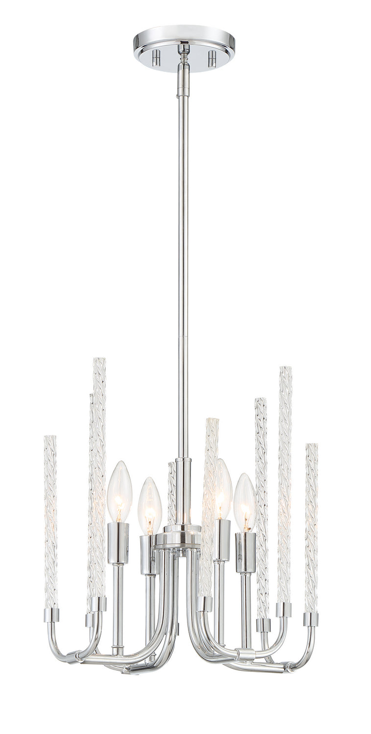 Designers Fountain - 91784-CH - Four Light Chandelier - Laretto - Chrome