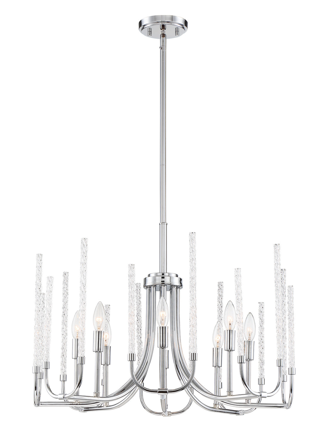 Designers Fountain - 91788-CH - Eight Light Chandelier - Laretto - Chrome