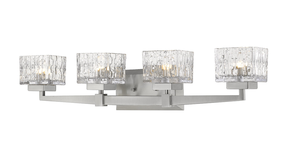 Z-Lite - 1927-4V-BN - Four Light Vanity - Rubicon - Brushed Nickel