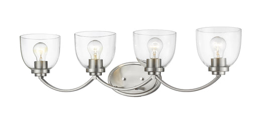 Z-Lite - 460-4V-BN - Four Light Vanity - Ashton - Brushed Nickel