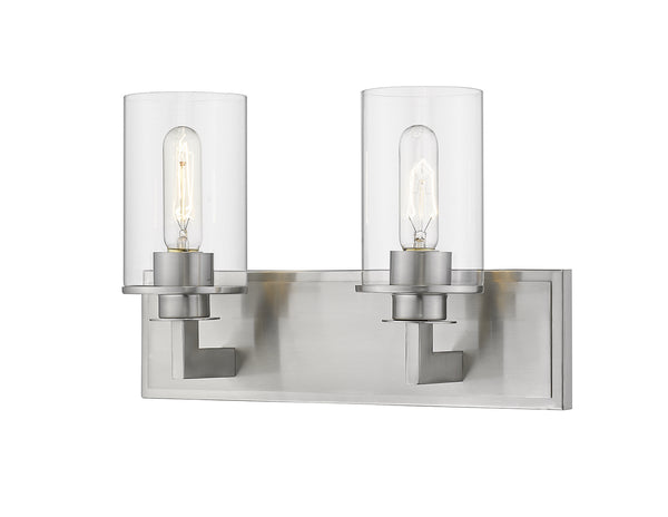 Z-Lite - 462-2V-BN - Two Light Vanity - Savannah - Brushed Nickel