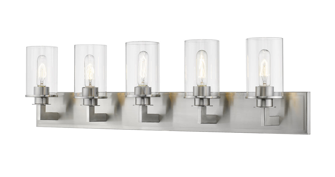 Z-Lite - 462-5V-BN - Five Light Vanity - Savannah - Brushed Nickel