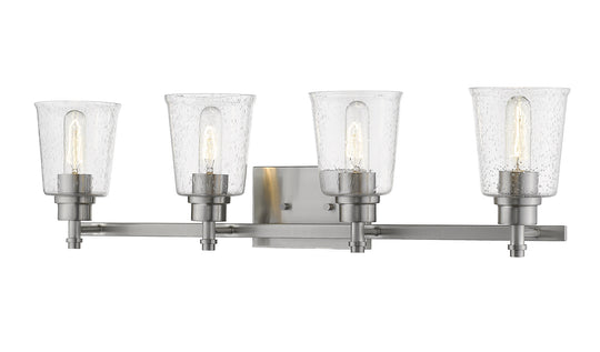 Z-Lite - 464-4V-BN - Four Light Vanity - Bohin - Brushed Nickel