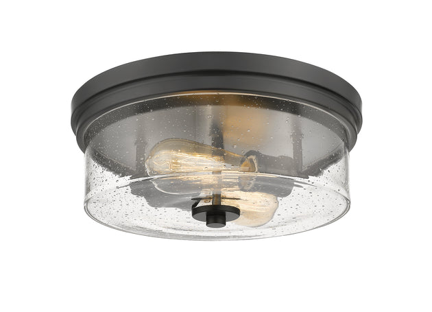 Z-Lite - 464F13-MB - Two Light Flush Mount - Bohin - Matte Black