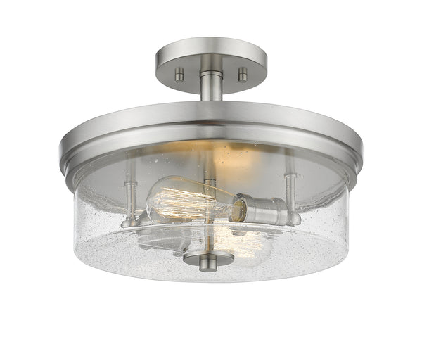 Z-Lite - 464SF-BN - Two Light Semi Flush Mount - Bohin - Brushed Nickel