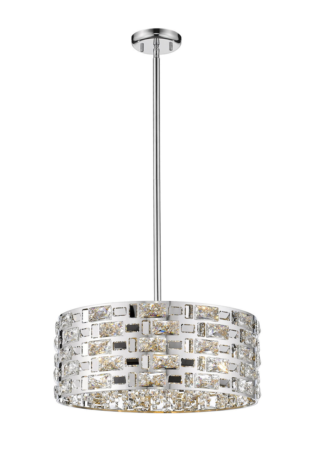 Z-Lite - 912P-CH - Five Light Chandelier - Aludra - Chrome