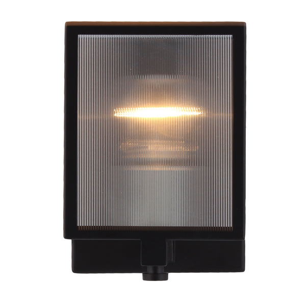 Eglo USA - 203727A - One Light Wall Sconce - Henessy - Black & Brushed Nickel