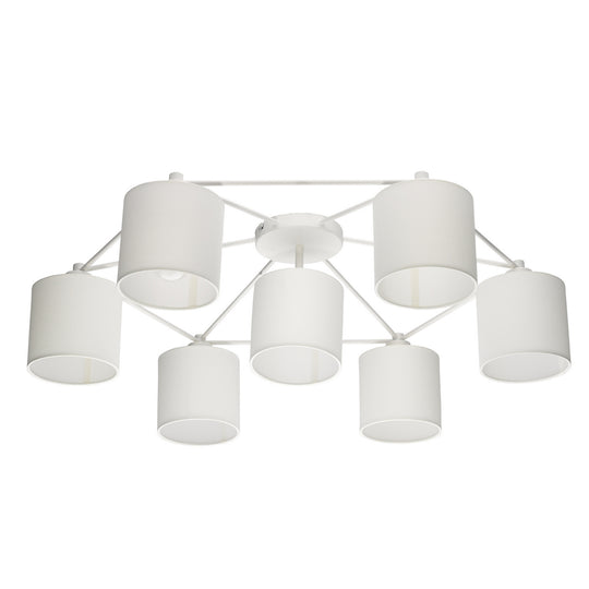 Eglo USA - 97903A - Seven Light Ceiling Mount - Staiti - White