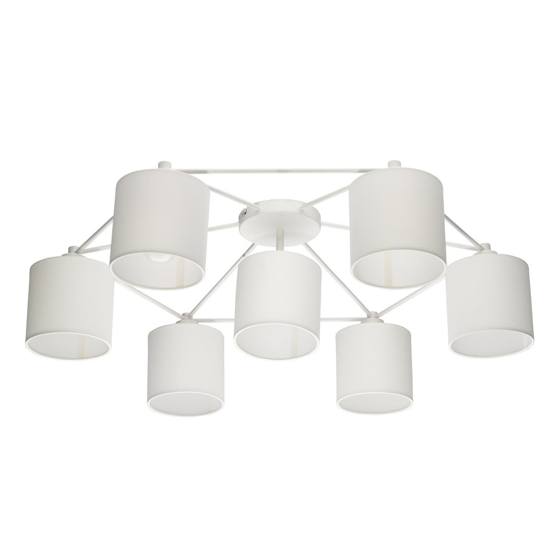 Eglo USA - 97903A - Seven Light Ceiling Mount - Staiti - White