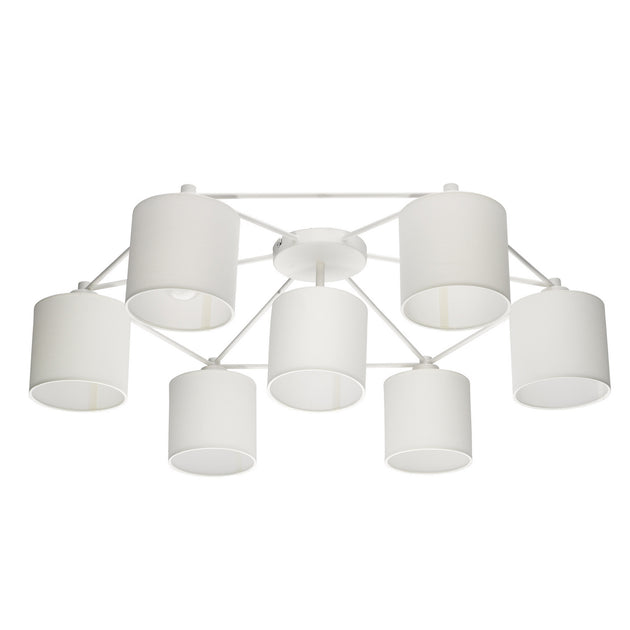 Eglo USA - 97903A - Seven Light Ceiling Mount - Staiti - White