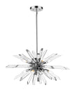 Z-Lite - 4003-8L-CH - Eight Light Chandelier - Burst - Chrome