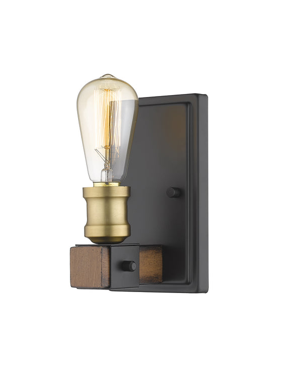 Z-Lite - 472-1S-RM - One Light Wall Sconce - Kirkland - Rustic Mahogany