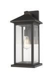 Z-Lite - 531MXL-BK - One Light Outdoor Wall Mount - Portland - Black