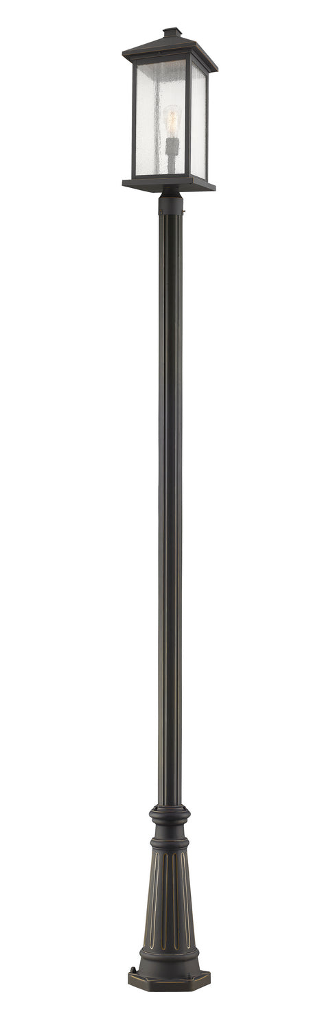 Z-Lite - 531PHBXLR-519P-ORB - One Light Outdoor Post Mount - Portland - Oil Rubbed Bronze