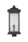 Z-Lite - 531PHBXLS-ORB - One Light Outdoor Post Mount - Portland - Oil Rubbed Bronze