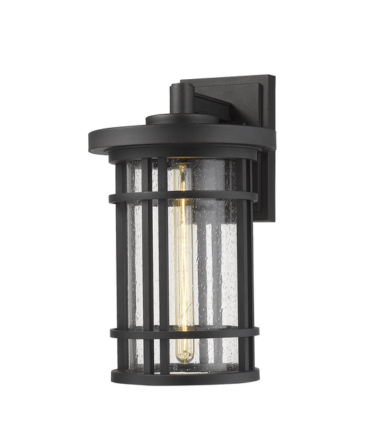 Z-Lite - 570B-BK - One Light Outdoor Wall Mount - Jordan - Black