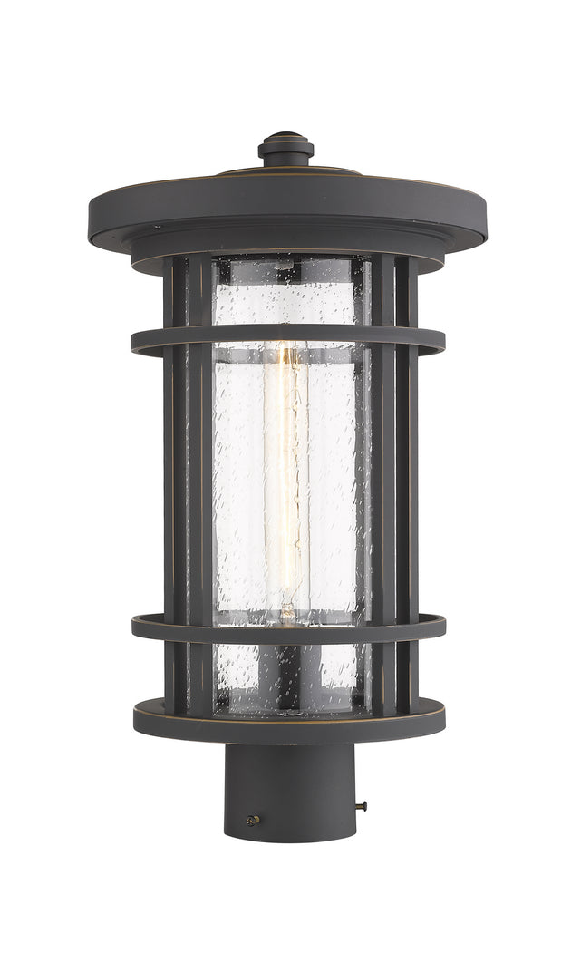 Z-Lite - 570PHB-ORB - One Light Outdoor Post Mount - Jordan - Oil Rubbed Bronze
