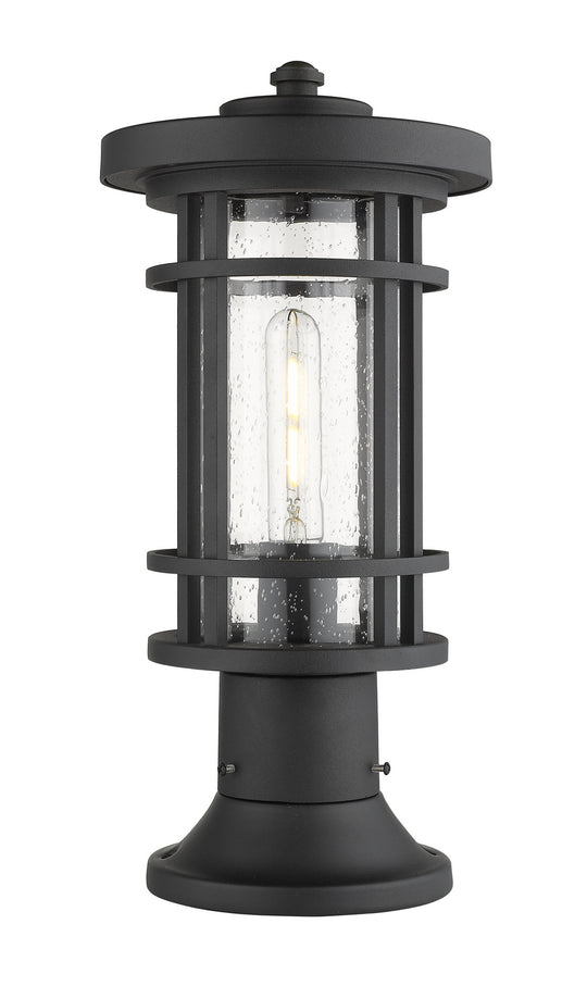 Z-Lite - 570PHM-553PM-BK - One Light Outdoor Pier Mount - Jordan - Black