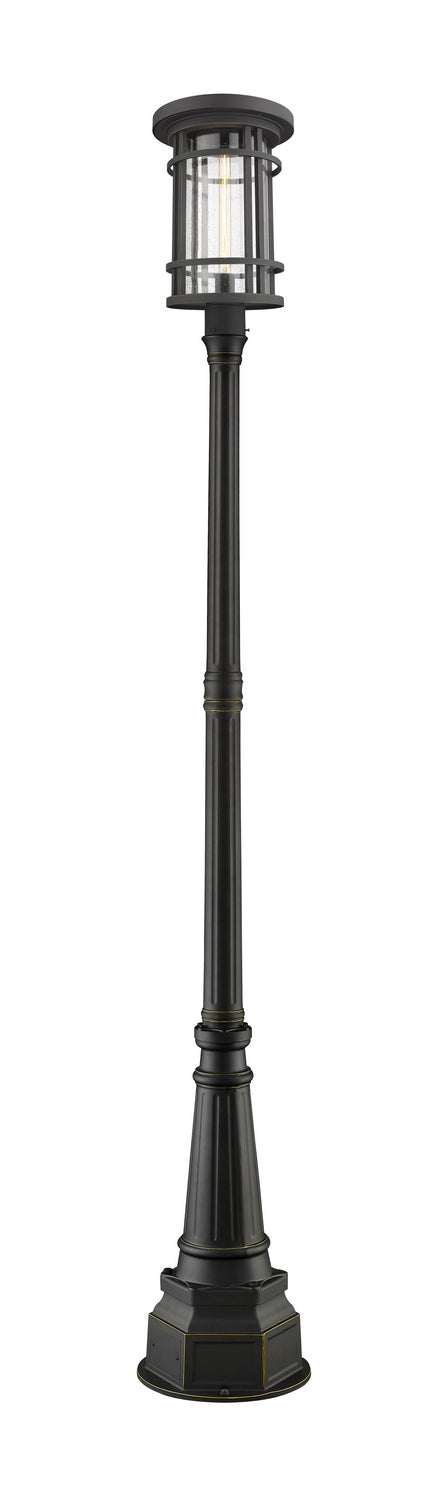 Z-Lite - 570PHXL-564P-ORB - One Light Outdoor Post Mount - Jordan - Oil Rubbed Bronze