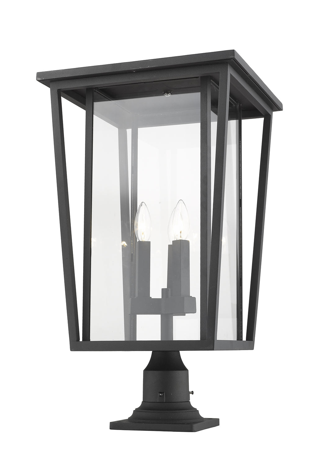 Z-Lite - 571PHXLR-533PM-BK - Three Light Outdoor Pier Mount - Seoul - Black