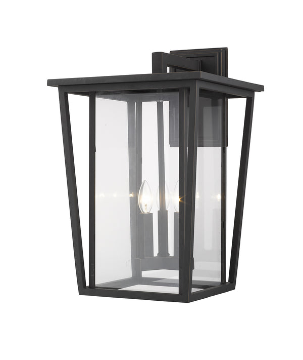 Z-Lite - 571XL-ORB - Three Light Outdoor Wall Sconce - Seoul - Oil Rubbed Bronze