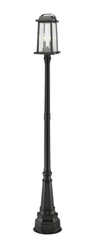 Z-Lite - 574PHMR-564P-BK - Two Light Outdoor Post Mount - Millworks - Black