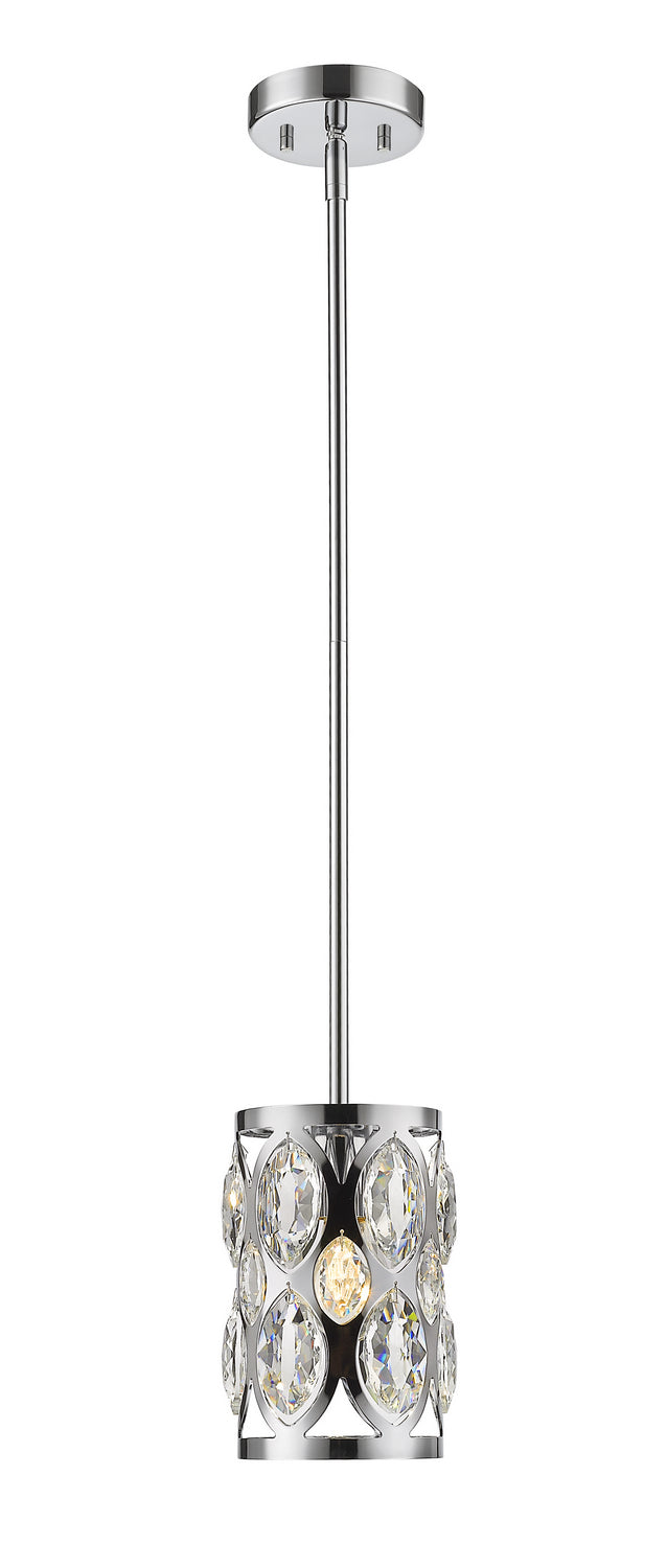 Z-Lite - 6010MP-CH - One Light Pendant - Dealey - Chrome