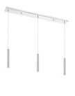 Z-Lite - 917MP12-BN-LED-3LCH - LED Linear Chandelier - Forest - Chrome