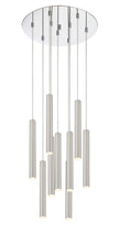 Z-Lite - 917MP12-BN-LED-9RCH - LED Chandelier - Forest - Chrome