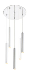 Z-Lite - 917MP12-CH-LED-5RCH - LED Chandelier - Forest - Chrome