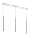 Z-Lite - 917MP24-BN-LED-3LCH - LED Linear Chandelier - Forest - Chrome