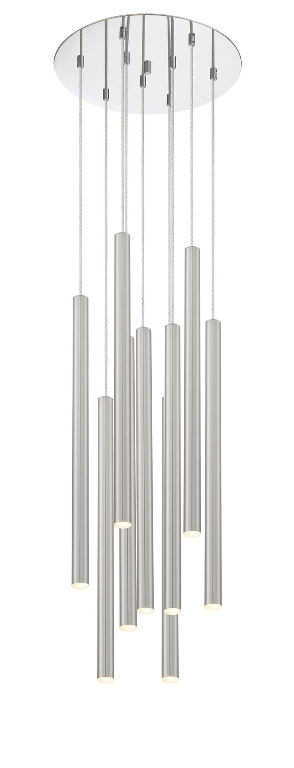 Z-Lite - 917MP24-BN-LED-9RCH - LED Chandelier - Forest - Chrome