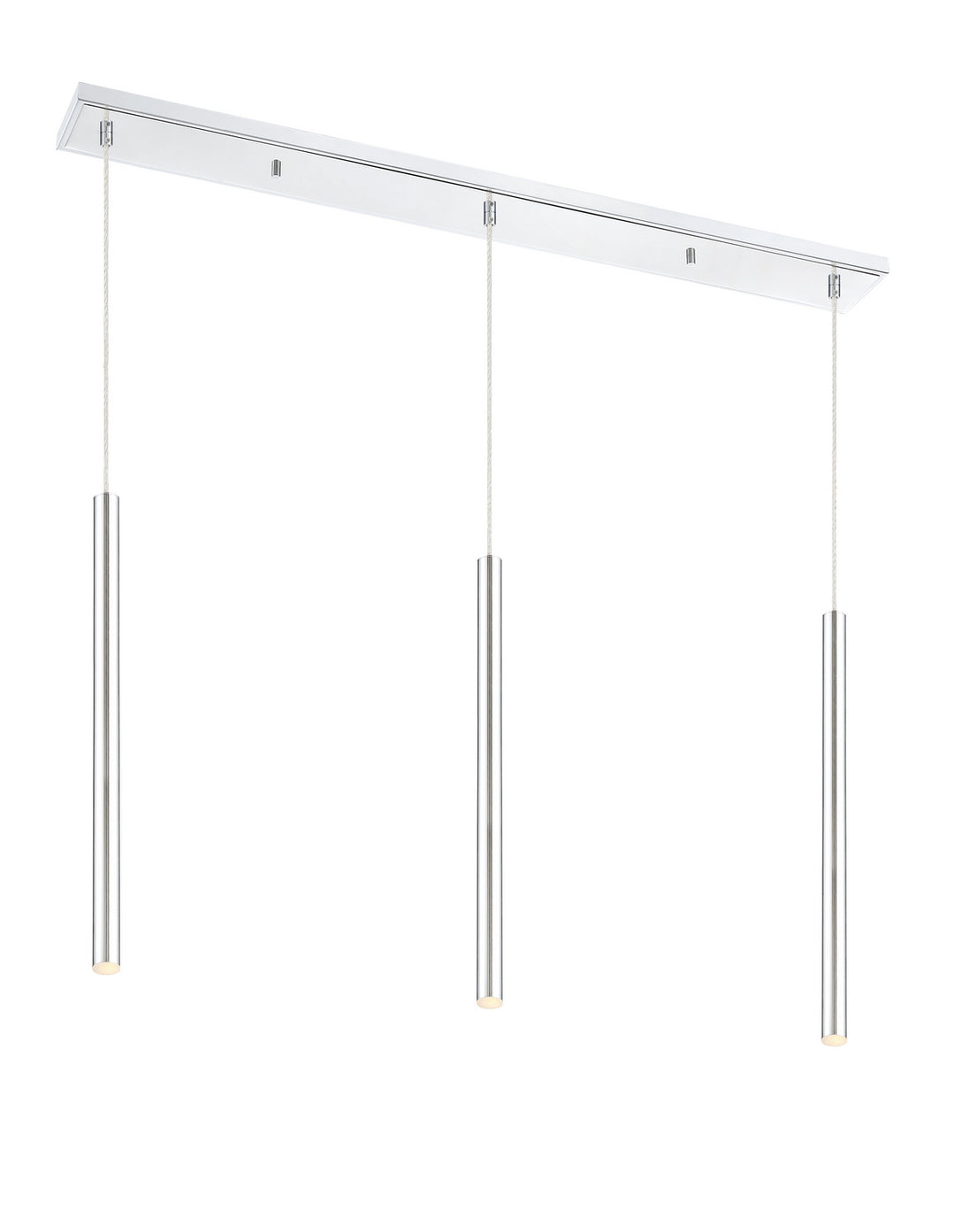 Z-Lite - 917MP24-CH-LED-3LCH - LED Linear Chandelier - Forest - Chrome
