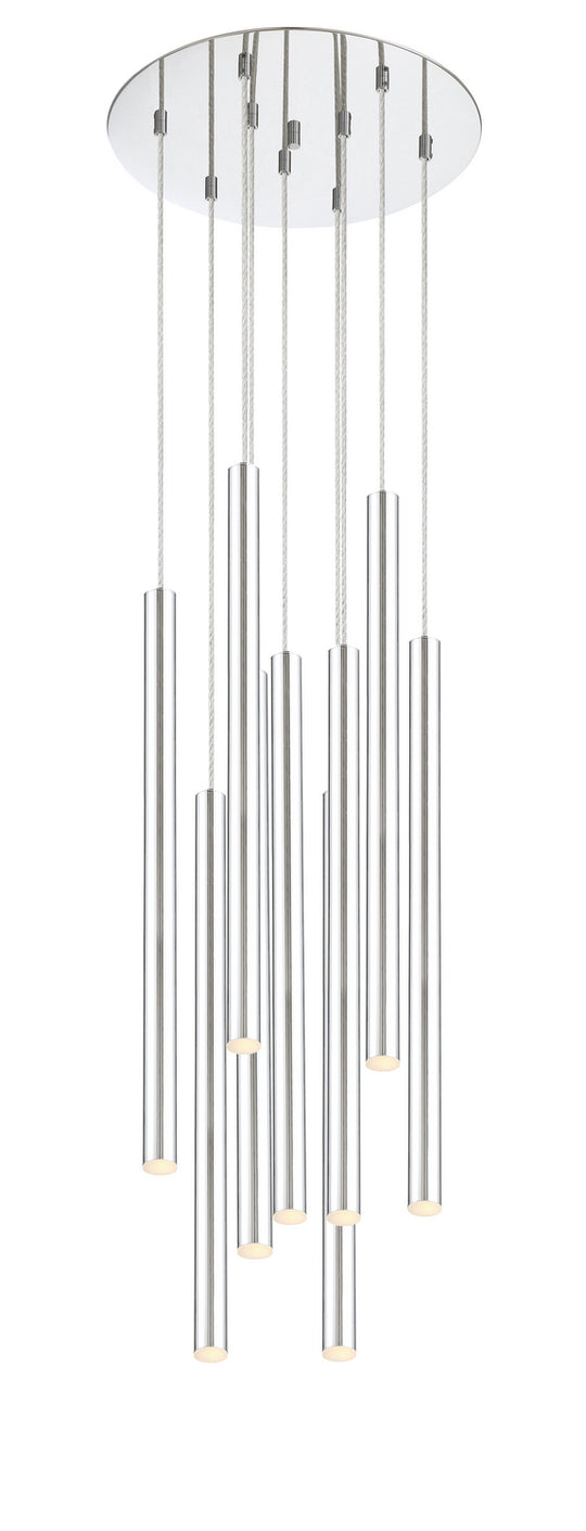 Z-Lite - 917MP24-CH-LED-9RCH - LED Chandelier - Forest - Chrome