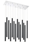 Z-Lite - 917MP24-MB-LED-14LCH - LED Chandelier - Forest - Chrome