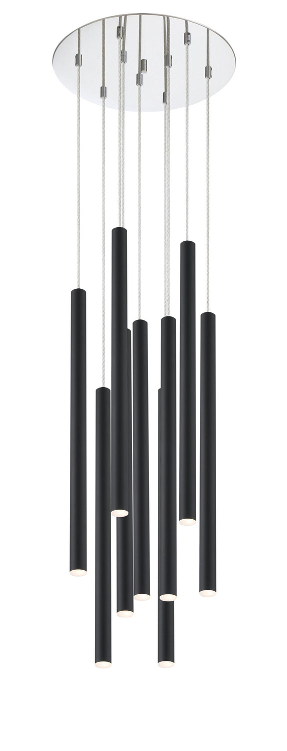 Z-Lite - 917MP24-MB-LED-9RCH - LED Chandelier - Forest - Chrome