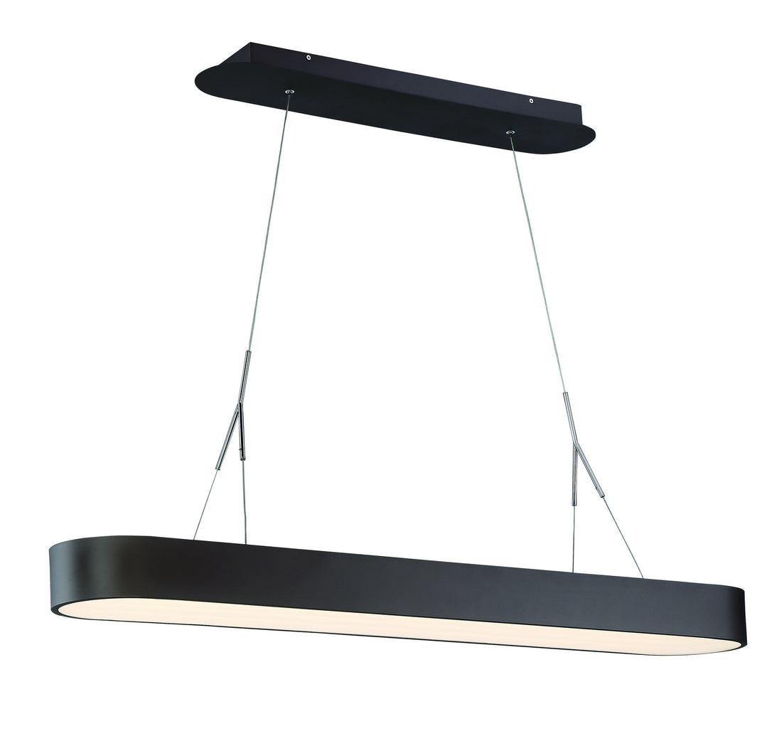 George Kovacs - P1170-617-L - LED Pendant - Step Up - Bronze