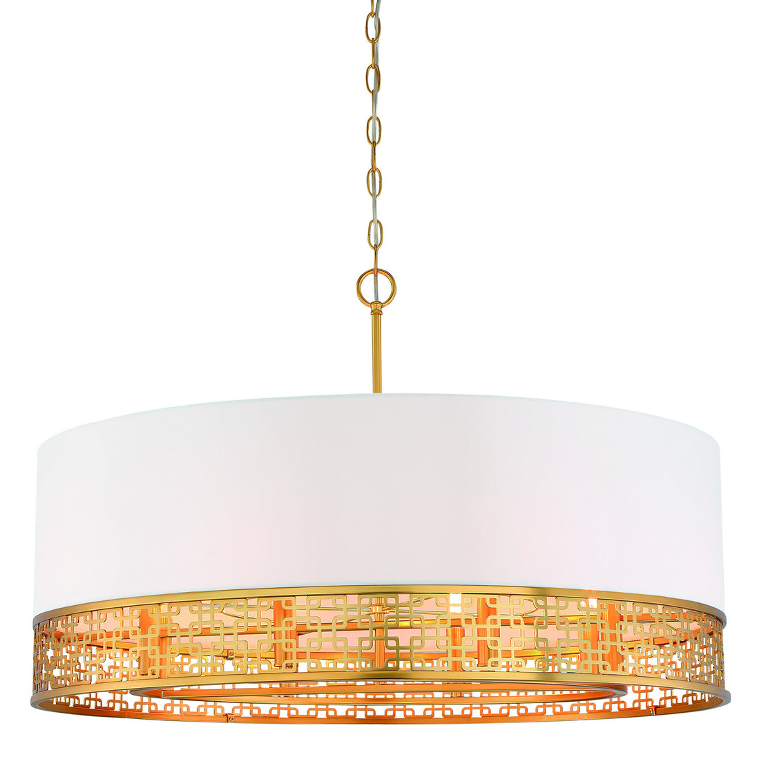 Metropolitan - N7788-248 - Eight Light Pendant - Blairmmor - Honey Gold