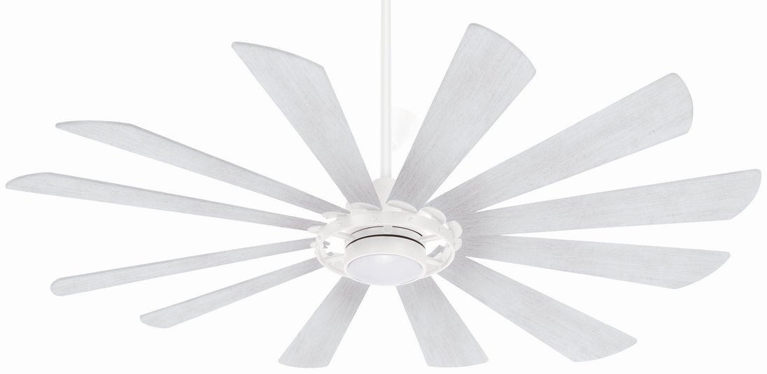 Minka Aire - F870L-TW - 65" Ceiling Fan - Windmolen - Textured White