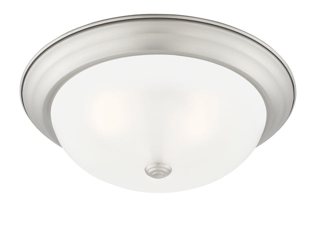 Designers Fountain - 1257L-PW-W - Three Light Flushmount - Decorative Flushmount - Pewter